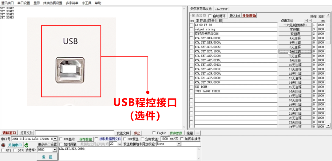 ATA-8000系列射频功率放大器USB程控选件