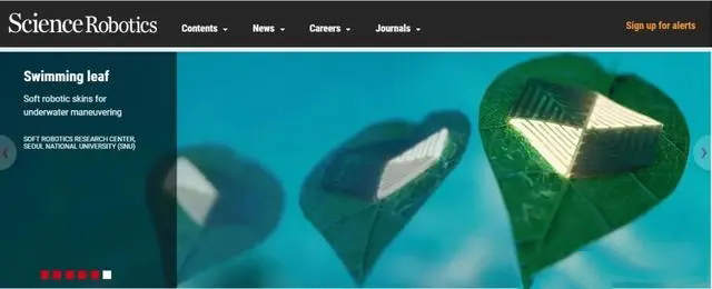 Aigtekbeat365官方网站：Swimming Leaf水下软体机器人的研究成果分享